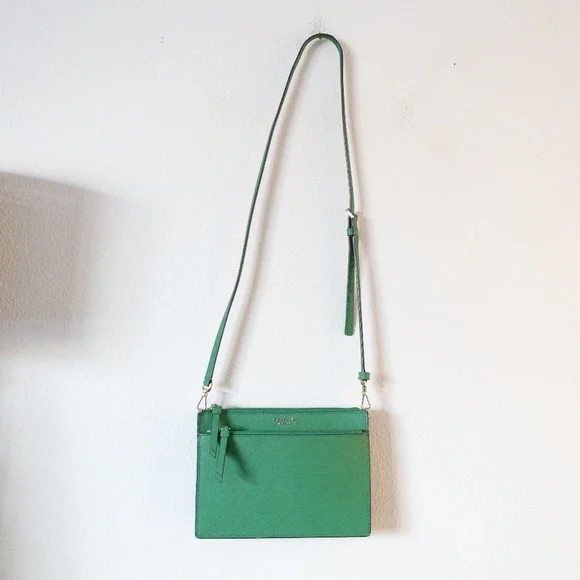 Kate Spade Emerald Green Cameron Zip Crossbody - Picture 1 of 5